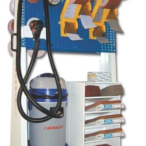 Trolley for painting rolls and accessories M2 Monaldi
