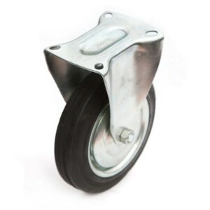 Black rubber wheel 100RNS1F